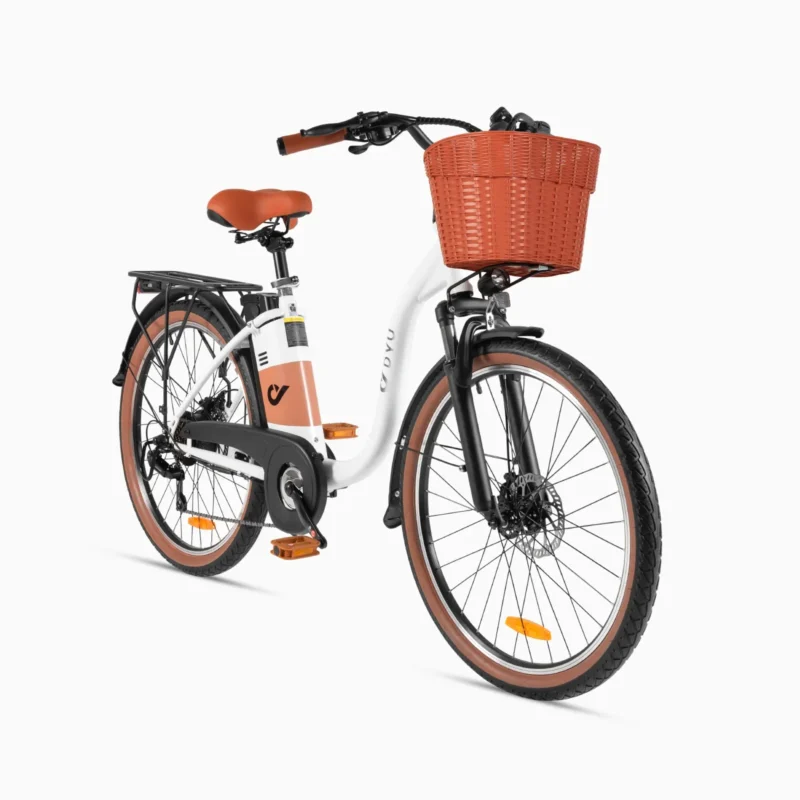 DYU C6 Pro 26 Inch Elektrische Stadsfiets 80km Actieradius 6
