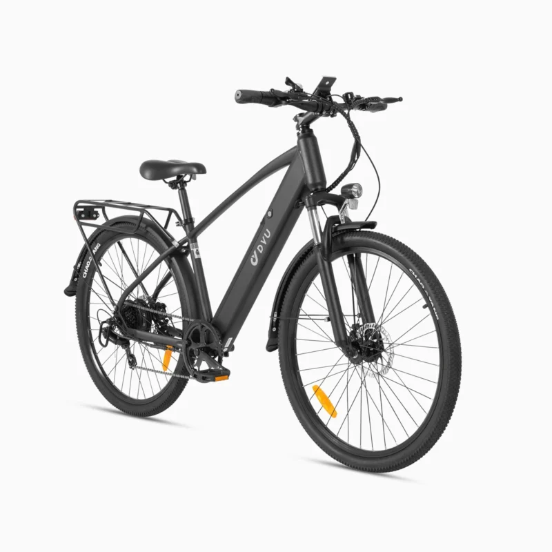 DYU C5 27.5 Inch Elektrische Stadsfiets 64km 500W Motor 2
