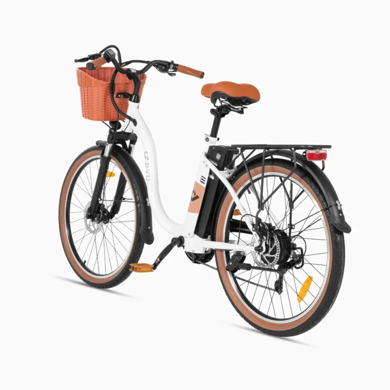 DYU C6 Pro 26 Inch Elektrische Stadsfiets 80km Actieradius 5