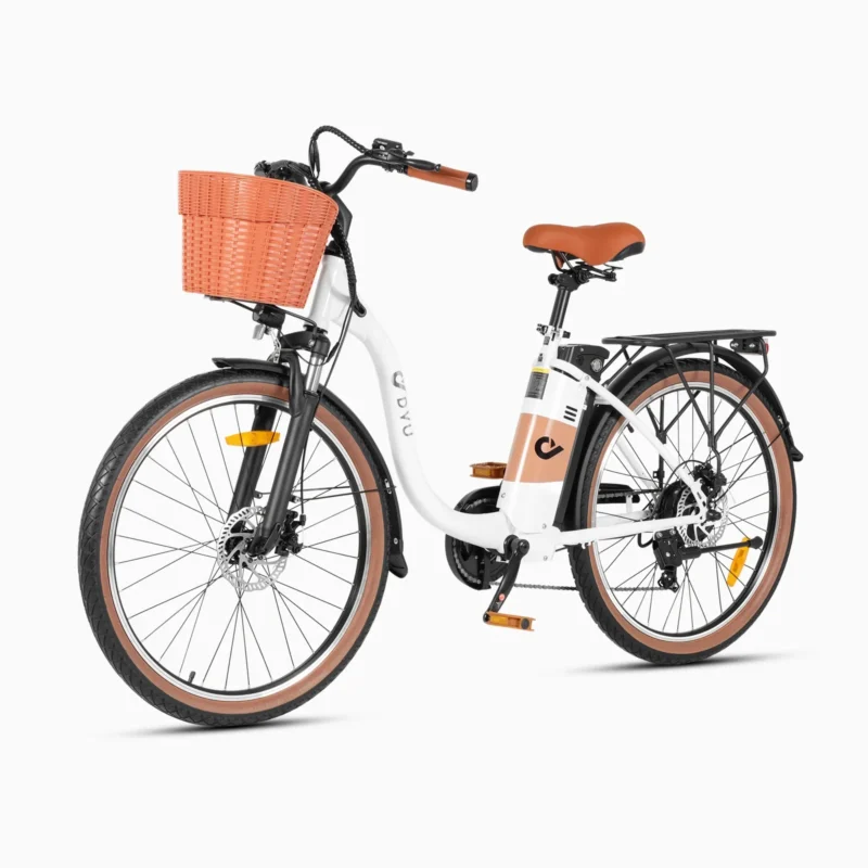 DYU C6 Pro 26 Inch Elektrische Stadsfiets 80km Actieradius 4