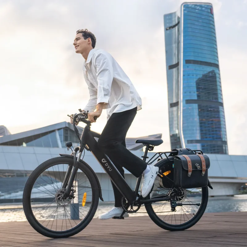 DYU C5 27.5 Inch Elektrische Stadsfiets 64km 500W Motor 9