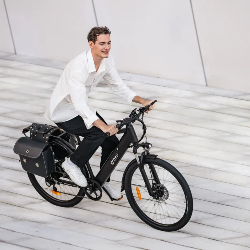 DYU C5 27.5 Inch Elektrische Stadsfiets 64km 500W Motor 10