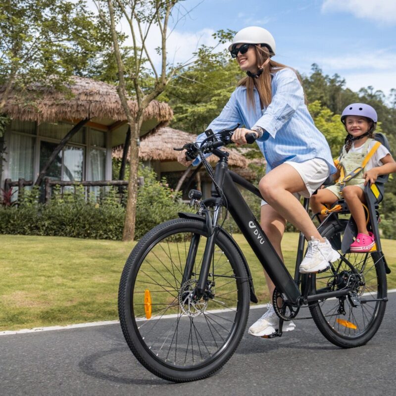 Alternative view of DYU C5 27.5 Inch Elektrische Stadsfiets 64km 500W Motor