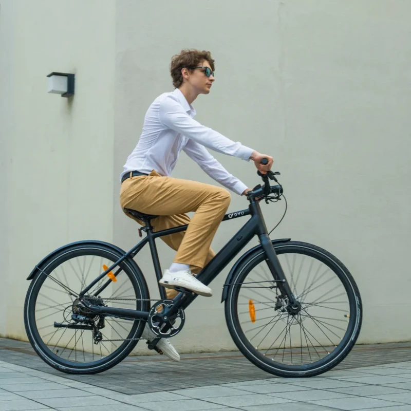 Alternative view of DYU Stroll 1 700C Elektrische Stadsfiets 100km Actieradius