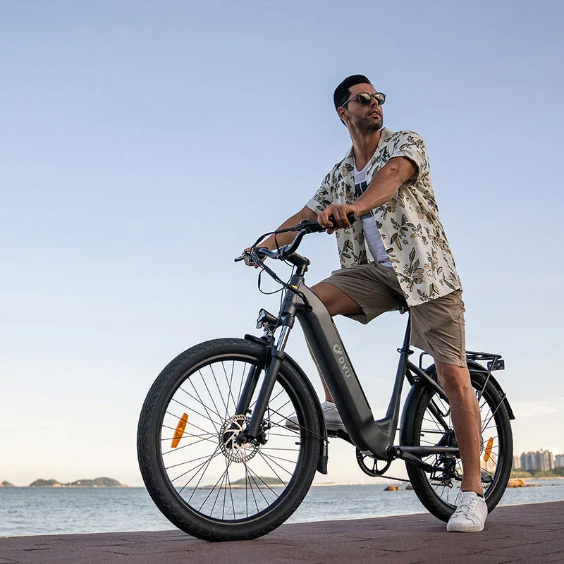 Alternative view of DYU C1 26 Inch Elektrische Stadsfiets 65km Krachtige Motor