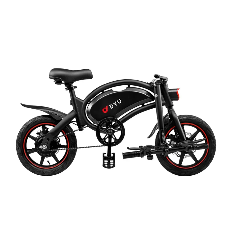 DYU D3F 14 Inch Mini Opvouwbare Elektrische Fiets 60km 2