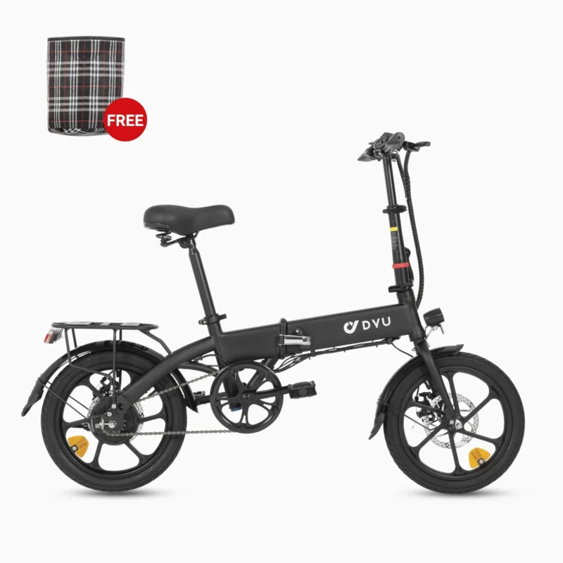 DYU A1F Pro 16 Inch Opvouwbare Elektrische Fiets 40km Opslag 2