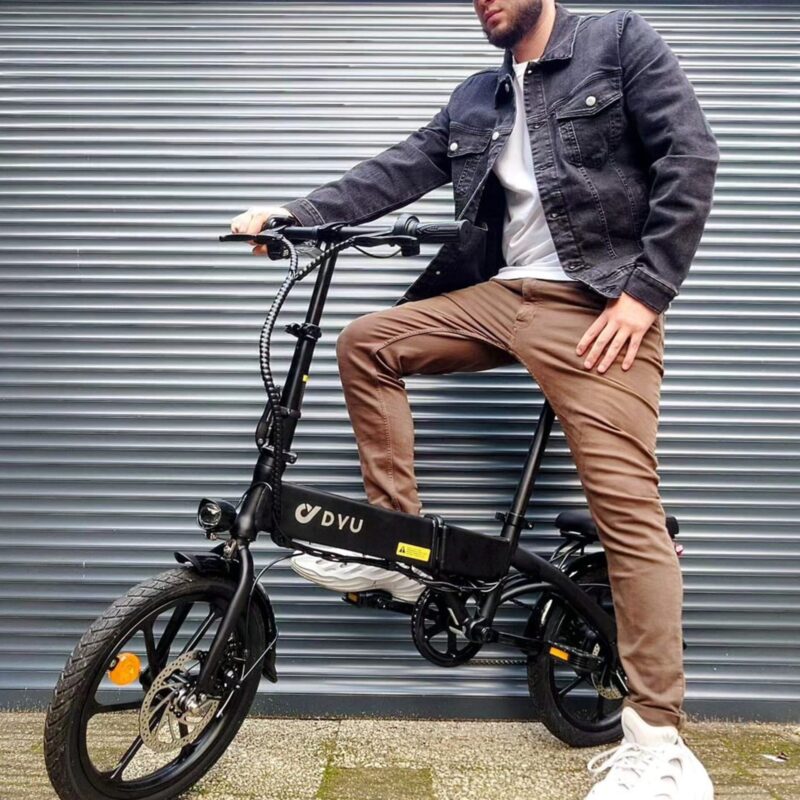 Alternative view of DYU A1F Pro 16 Inch Opvouwbare Elektrische Fiets 40km Opslag