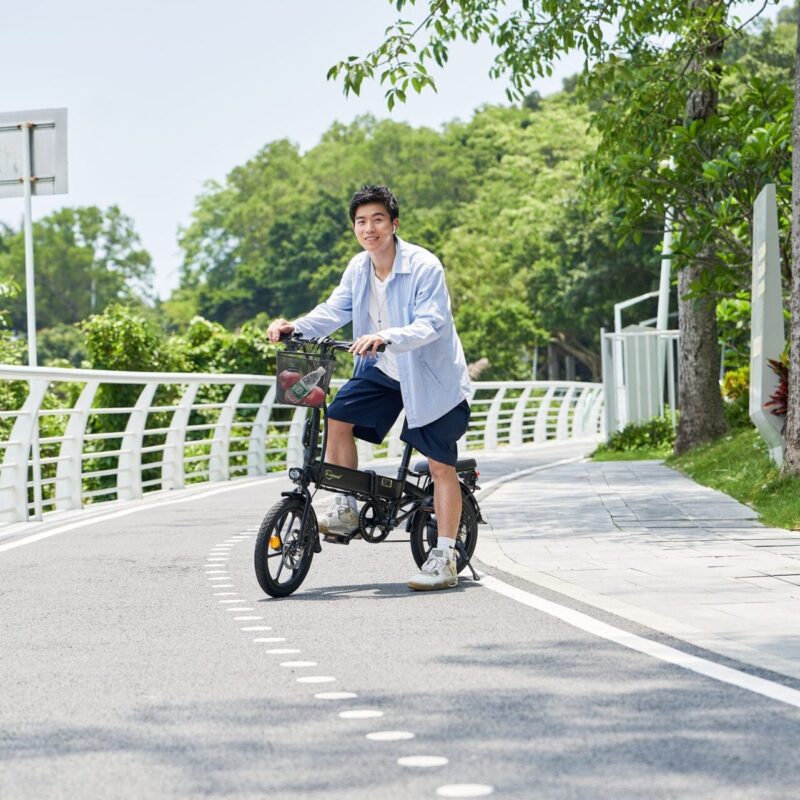 DYU A1F Pro 16 Inch Opvouwbare Elektrische Fiets 40km Opslag 10