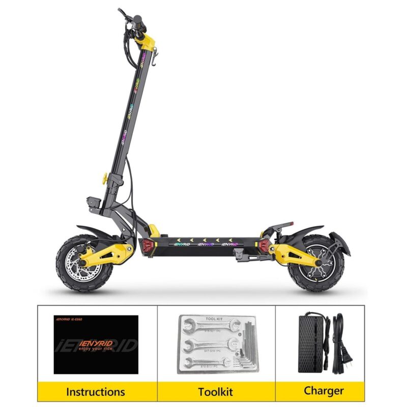 iENYRID ES60 Elektrische Scooter 75km Dubbele 2400W Motor 26 iENYRID ES60 Elektrische Scooter 75km Dubbele 2400W Motor 12