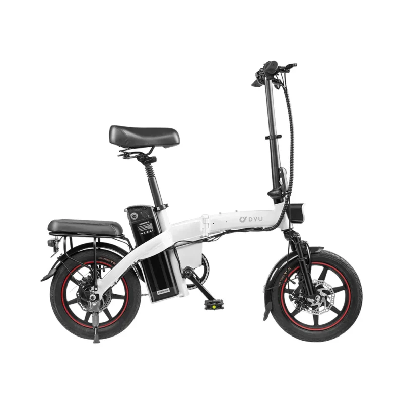 DYU A5 14 Inch Opvouwbare Elektrische Fiets 60km Diefstalbeveiliging 7